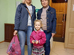 В епархии продолжает оказываться гуманитарная и духовная помощь временно перемещенным из ЛДНР и беженцам из Украины